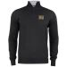 Halfzip genser Merino Svart Unisex