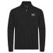 Half-zip genser Bomull Svart Herre