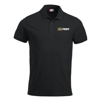 XL-BYGG PROFF Piquet Svart Herre 