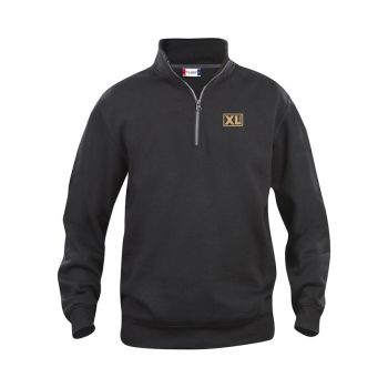 Halfzipgenser Svart Unisex