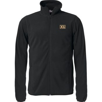 Tynn fleecejakke Svart Unisex