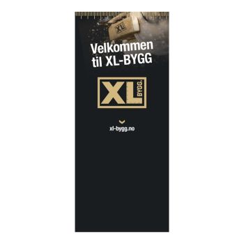 Roll-up Velkommen design