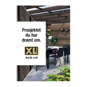 Plakat utemiljø 70x100 "Drømmeprosjekt"