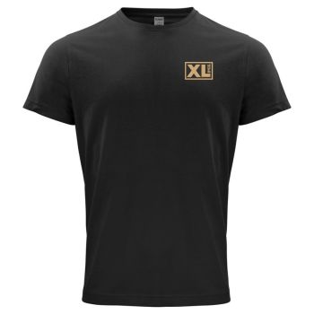 T-skjorte Svart Økologisk Unisex