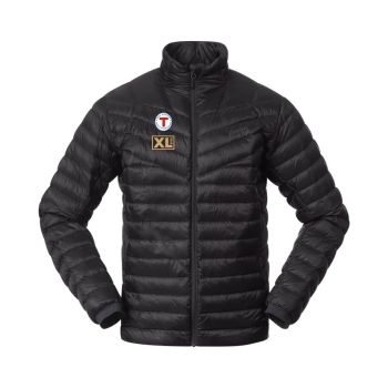 Bergans lett dunjakke Svart Herre, med DNT og XL-BYGG merker