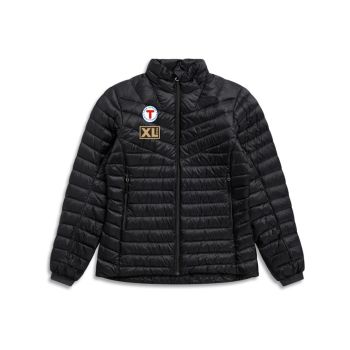 Bergans lett dunjakke Svart Dame, med DNT og XL-BYGG merker