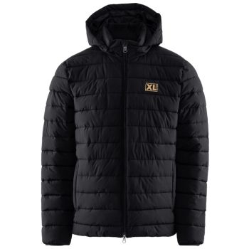 Varm Vattert Jakke Svart Herre