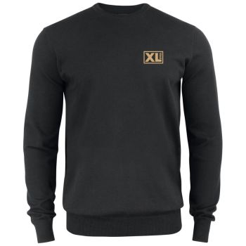Crewneck genser Bomull Svart Herre