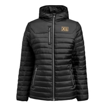 Vattert Jakke Svart Dame