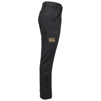 Servicebukse svart med stretch Dame