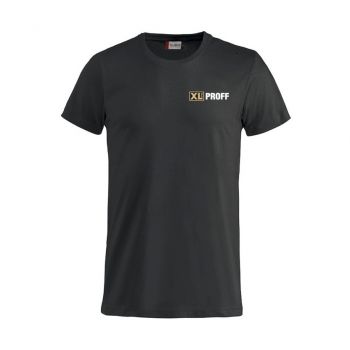 XL-BYGG PROFF T-skjorte Svart Unisex 