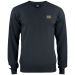 V-genser Merino Svart Herre