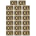 XL-BYGG Folieklistremerke 6x3,8cm