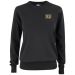 Crewneck genser Bomull Svart Dame